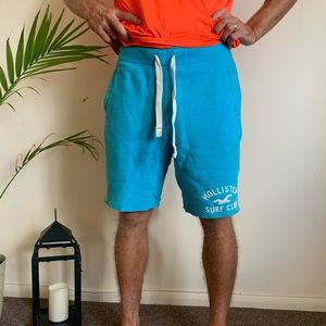 Holister blue dog shorts